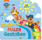 PAW Patrol - Stickern, Malen, Gestalten Cover des Buches „PAW Patrol - Stickern, Malen, Gestalten“