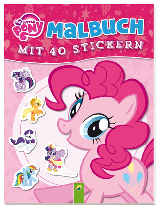 My little Pony - Malbuch mit 40 Stickern Cover des Buches „My little Pony - Malbuch mit 40 Stickern“