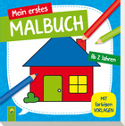 Mein erstes Malbuch ab 2 Jahren (Haus) Cover des Buches „Mein erstes Malbuch ab 2 Jahren (Haus)“