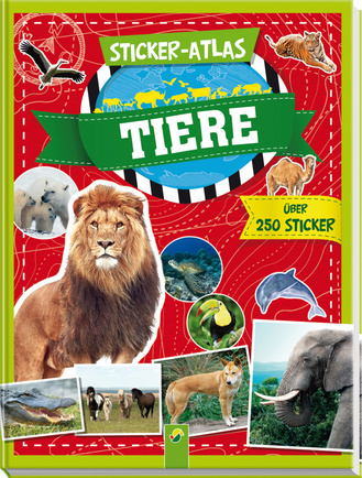 Sticker Atlas Tiere Uber 250 Sticker Schwager Steinlein Verlag Gmbh