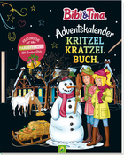 Cover des Buches „Bibi & Tina - Adventskalender Kritzel-Kratzel Buch“