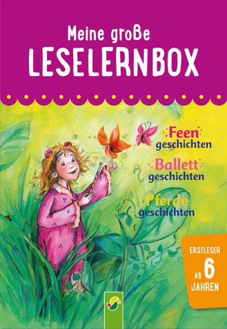 Meine große Leselernbox - Feen-, Ballett-, Pferdegeschichten Cover des Buches „Meine große Leselernbox - Feen-, Ballett-, Pferdegeschichten“