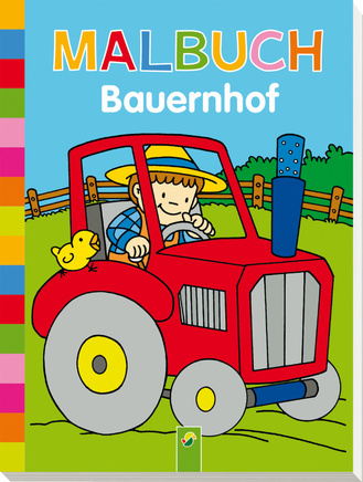 Cover des Buches „Malbuch Bauernhof“