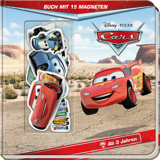 Disney Cars - Buch mit 15 Magneten Cover des Buches „Disney Cars - Buch mit 15 Magneten“