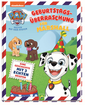 Cover des Buches „PAW Patrol Briefe-Geschichtenbuch“