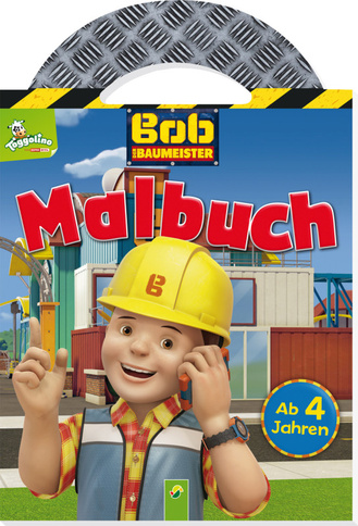 Bob der Baumeister - Malbuch mit Tragegriff Cover des Buches „Bob der Baumeister - Malbuch mit Tragegriff“