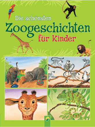 Cover des Buches „Die schönsten Zoogeschichten für Kinder“