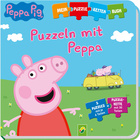 Peppa Pig - Puzzeln mit Peppa Cover des Buches „Peppa Pig - Puzzeln mit Peppa“