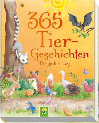 Cover des Buches „365 Tiergeschichten für jeden Tag“