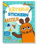 Cover des Buches „Die Maus - Rätseln, Stickern, Basteln“