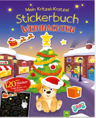 Mein Kritzel-Kratzel-Stickerbuch - Weihnachten Cover des Buches „Mein Kritzel-Kratzel-Stickerbuch - Weihnachten“