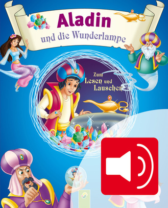Cover des Buches „Aladin und die Wunderlampe“
