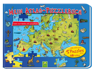 Mein Atlas-Puzzlebuch Cover des Buches „Mein Atlas-Puzzlebuch“