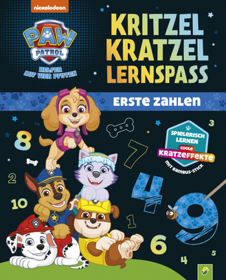PAW Patrol Kritzel-Kratzel-Lernspaß: Erste Zahlen Cover des Buches „PAW Patrol Kritzel-Kratzel-Lernspaß: Erste Zahlen“
