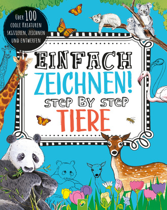 Cover des Buches „Einfach zeichnen! Tiere“