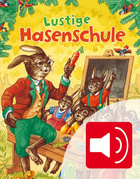 Cover des Buches „Lustige Hasenschule“