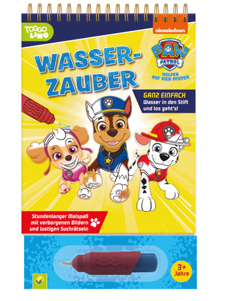 Cover des Buches „PAW Patrol - Wasserzauber“