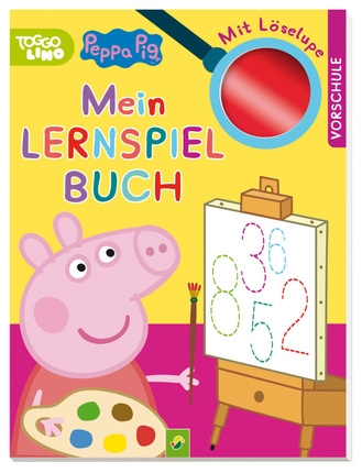 Cover des Buches „Peppa Pig - Mein Lernspielbuch“