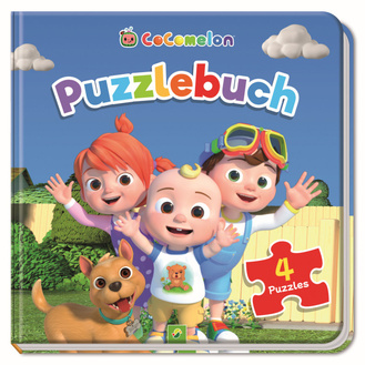 CoComelon Puzzlebuch Cover des Buches „CoComelon Puzzlebuch“