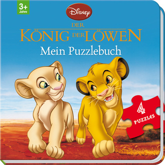 Disney König der Löwen - Mein Puzzlebuch Cover des Buches „Disney König der Löwen - Mein Puzzlebuch“