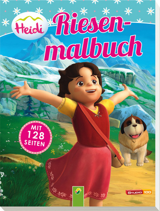 Heidi Riesenmalbuch Cover des Buches „Heidi Riesenmalbuch“