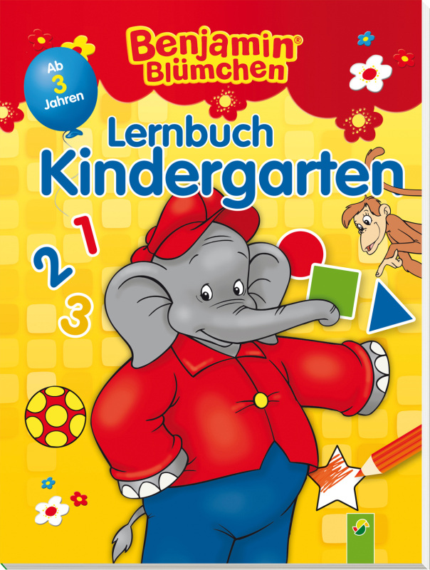 Benjamin Blümchen - Lernbuch Kindergarten - Schwager & Steinlein Verlag