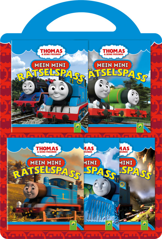 Thomas Seine Freunde 5 Minibucher Set Mit Tragegriff Schwager Steinlein Verlag Gmbh