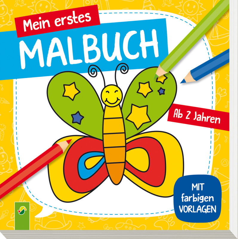 Mein erstes Malbuch ab 2 Jahren (Haus) - Schwager & Steinlein Verlag GmbH